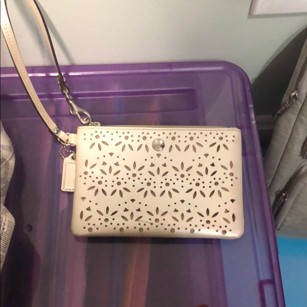 Coach wristlet